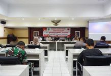 Badan Penanggulangan Bencana Daerah (BPBD) Kabupaten Indramayu Rapat Koordinasi Penanggulangan Bencana Persiapan Menghadapi Pemilu 2024