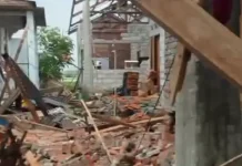 Di Indramayu Puluhan Rumah Rusak Diterjang Angin Puting Beliung Awal Januari 2024