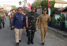 Kasad TNI Jenderal TNI Maruli Simajuntak Launching Program TNI AD Manunggal Air Di Langkat Tahun 2024