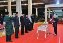 Bupati Indramayu Nina Agustina Lantik 70 Pejabat