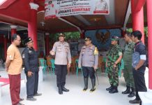 Pastikan Kesiapan Pemilu 2024 Kapolres Indramayu Lakukan Pengecekan TPS
