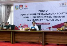 Pj Gubernur Sumut Hassanudin Rakor Monitoring Pemilu Diminta Semua Pihak Jaga Kondusif Dan Tunggu Hitung Resmi KPU