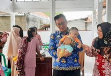 Pj Kuwu Desa Tempel Kulon Adakan Posyandu Dalam Mendukung Program Bupati Indramayu Cegah Stunting