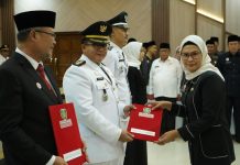Bupati Indramayu Lantik Dan Ambil Sumpah 77 Pejabat