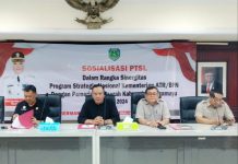 Kementereian Agraria Tata Ruang Badan Pertanahan Nasioanal (ATR-BPN) Sosialilasi Pendaftaraan Tanah Sistematis Lengkap (PTSL) Di Indramayu