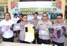 Polres Indramayu Tangkap Pelaku Pencurian Dengan Kekerasan Di Mini Market Gabus Kulon