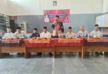 Camat Fauzie Hadiri Acara Halal Bihalal Para Guru ASN P3K Di Aula PGRI Kecamatan Lelea