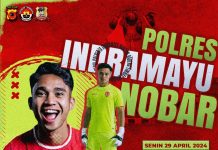 Polres Indramayu Mengajak Masyarakat Umum Untuk Nobar Pertandingan Timnas Indonesia U-23 vs Timnas Uzbekistan