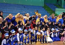 TK Cendekia Indramayu Raih Juara Umum Cirebon Drumband Marching Competition Kids 2