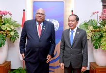 Presiden Jokowi Tekankan Tiga Hal Saat Berjumpa Bilateral dengan Presiden Fiji di Bali