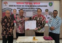 KPK Hibahkan Barang Rampasan Negara Ke Pemkab Indramayu Senilai 10,2 Miliar