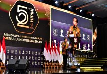 Presiden Jokowi Ajak HIPMI Fokus Pada Bonus Demografi untuk Capai Indonesia Emas 2045