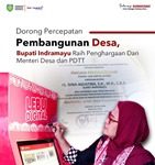 Bupati Indramayu Raih Penghargaan Dari Menteri Desa Dan PDTT-RI