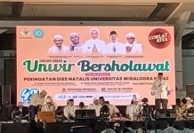 Giat Cerdaskan Anak Bangsa Universitas Wiralodra Bersholawat Bersamaan Acara Dies Natalis Ke 42