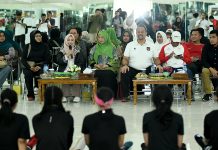 Pj Ketua TP PKK Tyas Fatoni Dukung Tim Senam Kreasi Sumut pada Kejurnas Perwosi