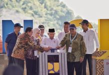 Wakil Presiden RI Maruf Amin Resmikan Bendungan Cipanas 6.000 Hektare Sawah Indramayu Dapat Terairi