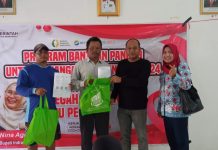 Masyarakat Kroya Dapat Bantuan Pangan Untuk Penanganan Stunting Di Indramayu