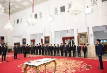 Presiden Jokowi Lantik Dua Kepala Badan dan Kepala Kantor Komunikasi Kepresidenan