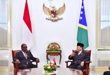 Kunjungan PM Kepulauan Solomon Dan PM Timor Leste Di Istana Merdeka
