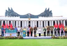 Presiden Jokowi Resmikan Istana Negara Di Ibu Kota Nusantara Panajam Kalimantan Timur