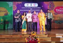 Konjen India Adakan Perayaan Festipal Deepawali Sekda Provinsi Sumut Hadir