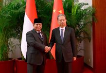 Bertemu Zhao Leji Presiden Prabowo Tegaskan Komitmen Pererat Hubungan Indonesia-Tiongkok