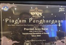 Dinas Pendidikan Provinsi Jawa Barat Borong 7 Penghargaan Mutu Pendidikan Tahun 2024
