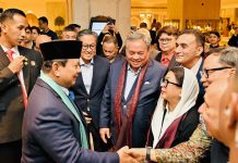 Presiden Prabowo Subianto Disambut Mahasiswa Indonesia Di India