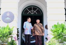 Pertemuan Hangat Presiden Prabowo Dan PM Ibrahim Di Rumah Tangsi Malaysia