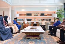 Presiden Prabowo Terima Kunjungan Menteri Suhail