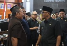 Wabup Syaefudin Sampaikan Jawaban Bupati Atas Pemandangan Umum Fraksi DPRD Terhadap 3 RAPERDA