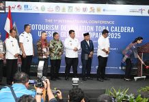 Menteri Pariwisata Buka Konferensi Internasional Pertama Destinasi Geowisata Kaldera Toba Unesco Global Geopark 2025