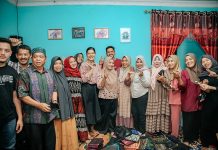 Ketua Dekranasda Sumut Kahiyang Ayu Kunjungi Sentra Songket Silau Di Asahan