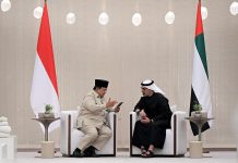 Presiden Indonesia Prabowo Adakan Pertemuan Dengan Presiden Persatuan Emirat Arab (PEA) Mohammed Bin Zayed Al Nahyan
