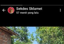 Pemdes Dan BPD Sukaslamet Gotong Royong Bersihkan Jalan Gang Blok Cayut