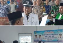 Dilantik Sarka S.IP M.Si Penjabat (Pj) Kepala Desa Desa Jatibarang Baru