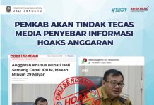 Pemkab Deliserdang Jelaskan Berita Anggaran Khusus Rp 100 Miliar Informasi Tidak Benar
