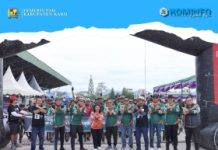 Wakil Bupati Karo Komando Tarigan Peserta Delapan Ratus Orang Karo Tour De Sinabung X 2025