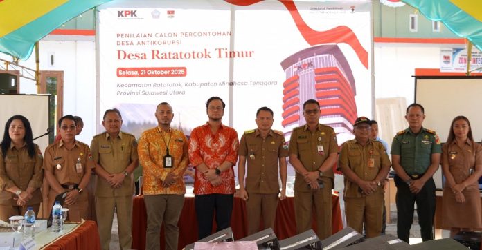 KPK-Perluas-Desa-Antikorupsi-di-Minahasa-Tenggara,-Ratatotok-Timur-Raih-Predikat-“Istimewa”-image_large