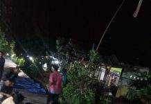 Warga Desa Sukaslamat RT 12 Adakan Kegiatan Syukuran Rampungnya Pembangunan Jalan Rabat Beton