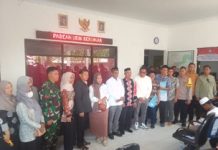 Ribuan Orang Pendukung Ikut Serta Mengiring Pendaftaran ” Samsul Ma’arip SH ” Calon Kepala Desa Pabean Udik Indramayu