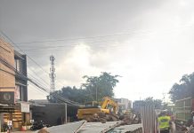 Perbaikan Jalan Sebabkan Kemacetan Parah Di Kawasan Puribeta