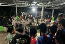 Anak-Anak Korban Angin Kencang Ceria Kembali Bersama Tim Trauma Healing Polres Indramayu