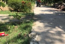 Rehabilitasi Jalan Desa Segeran Ambrol : Pokir Anggota DPRD Indramayu Fraksi Golkar Baru Dibangun Sudah Rusak