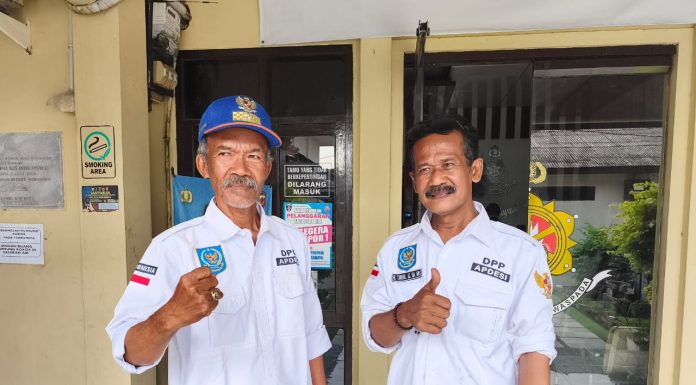 Terkait Penyegelan Kantor Kepala Desa Sukaslamet lapor Polisi Di Dampingi APDESI Indramayu