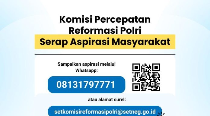 Ketua Komisi Percepatan Reformasi Polri Jimly Asshiddiqie Serap Aspirasi Masyarakat Melalui WhatsApp Dan Surel