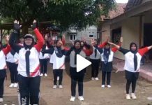 Lomba Senam Sehat Bersama Perebutkan Hadiah Calon Kepala Desa Tati Sumiyati Nomor 2