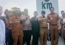 Bupati Indramayu Lucky Hakim Resmikan Titik Nol KM Indramayu Barat