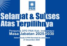 Surya Terpilih Sebagai Ketua DPD Partai Amanat Nasional Kabuapten Indramyu