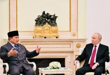 Presiden Federasi Rusia Vladimir Putin Dengan Prabowo Siap Perkuat Kerja Sama Indonesia-Rusia